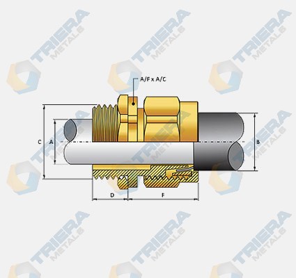 BW 4PT Cable Gland- Structure