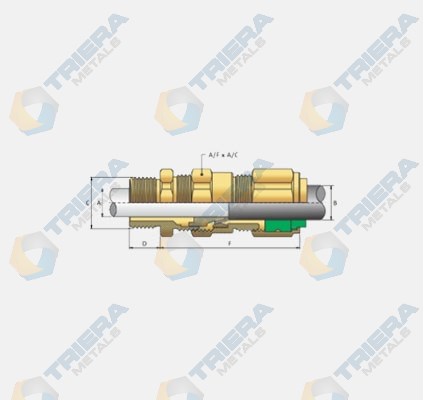 CW 3PT Cable Glands- Structure