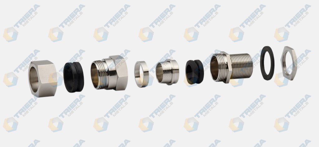 Double Compression Cable Glands- parts