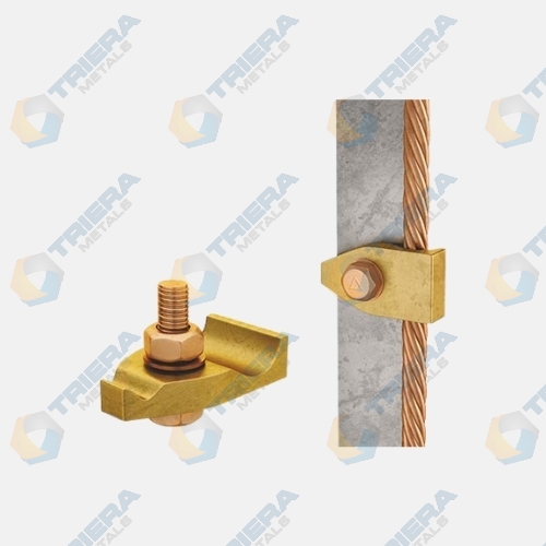 Tower Earth Clamp Single Plate