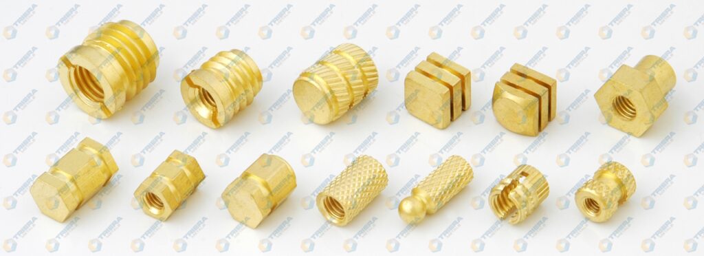 Brass Inserts Types- 2