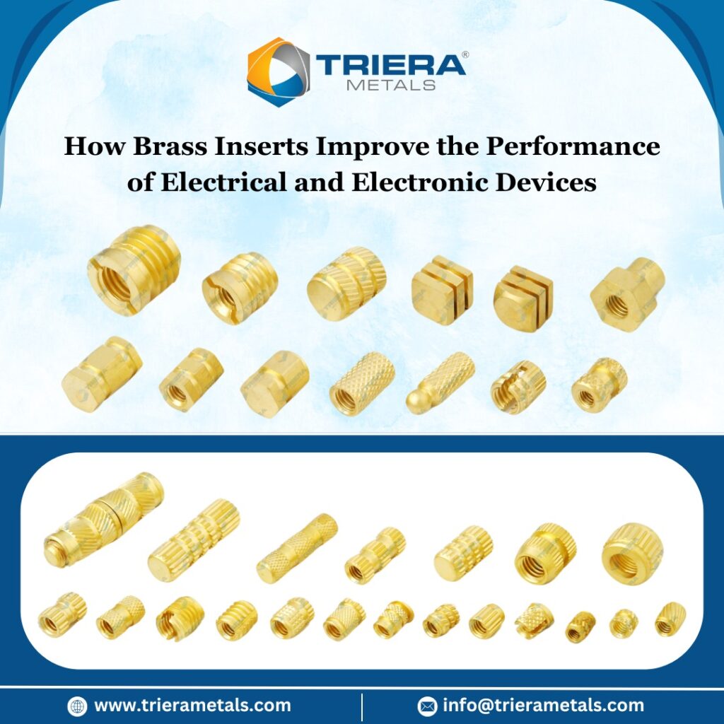 How Brass Inserts Improve the Performance of Electrical and Electronic Devices